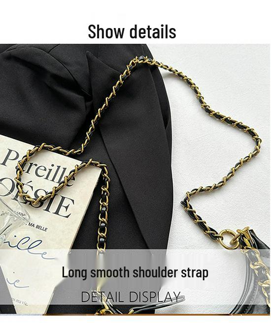 Women's Large Capacity Quilted Chain Bag - 2025 Autumn/Winter Fashion Crossbody Dumpling Bag