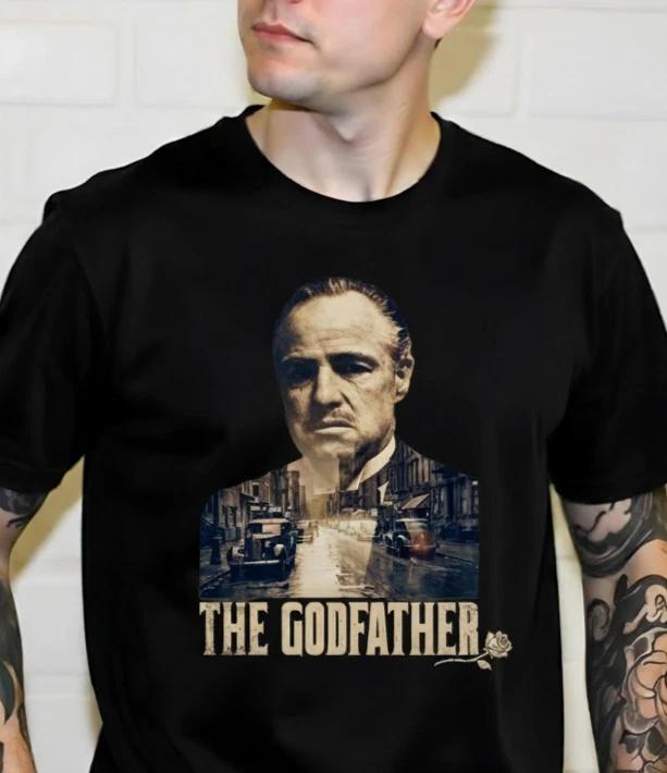 THE GODFATHER MOVIE ART - T-Shirt Size S-5XL L