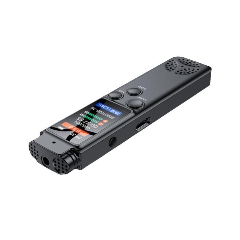 64GB Color Screen Voice Recorder & MP3 Player - One-Key Recording for Students, Journalists, Meetings