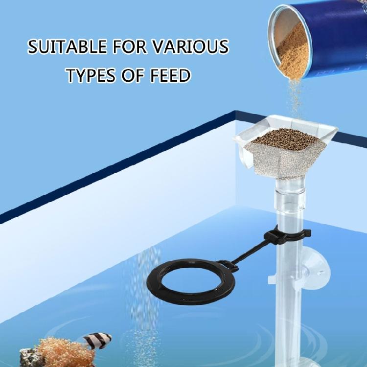 Assembled Feeding Tube Set Feeding Dish Tray Set Removable Shrimp Feeding Tube for Freshwater Environment