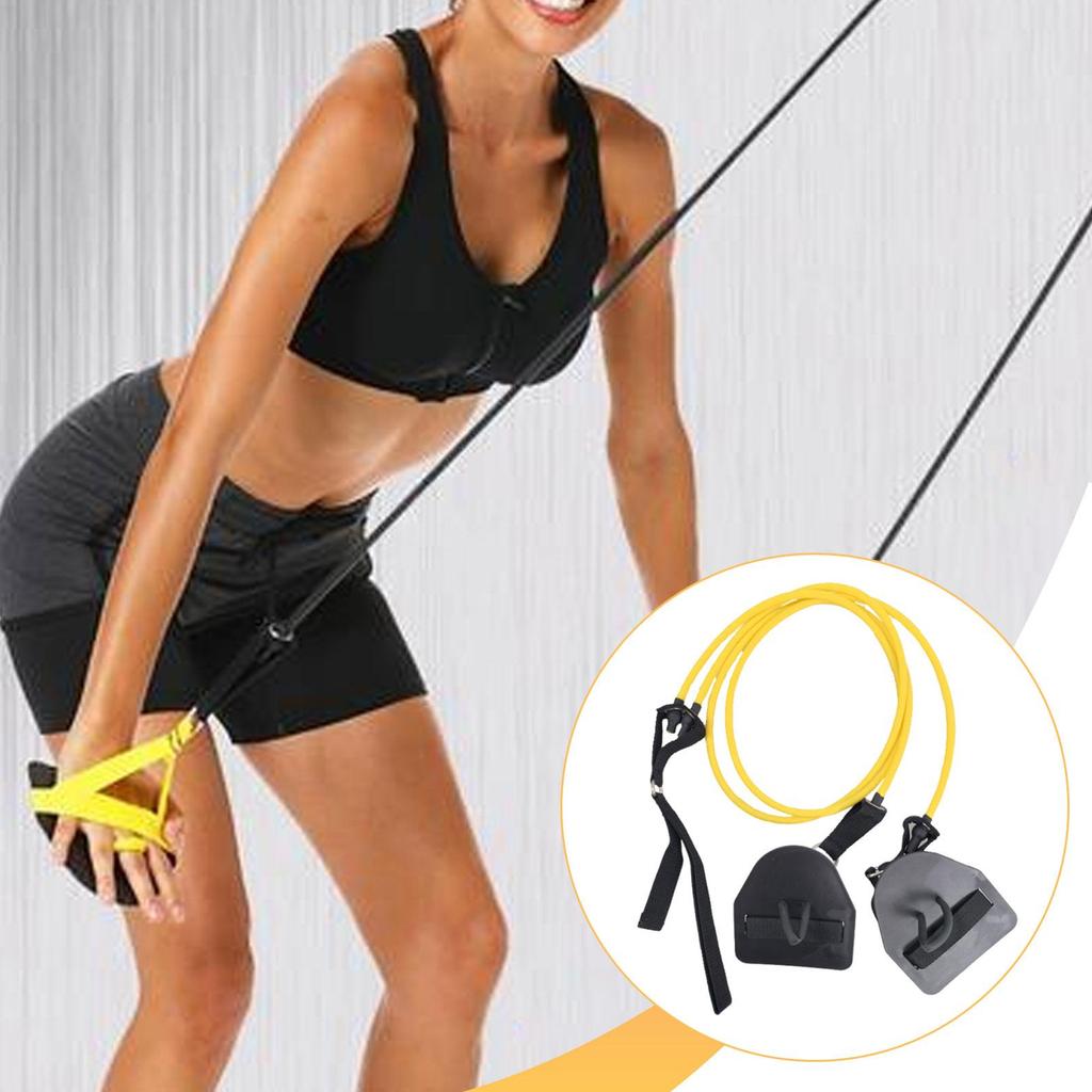 Arm Strength Training for Swimmers with Swim Paddles – Resistance Bands Men And Women