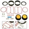 For Air Compressor Setup Oil-Free Air Compressor Air Pump Repair Kit As Picture Show Rubber Material Valve Plate Components