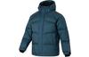 Down Jackets Men's Blue Hooded Moderate Down Jacket IL8929