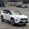 1/32 alloy Toyota RAV4 car toy model, exquisite desktop ornaments, best collection for car model enthusiasts, Halloween gifts