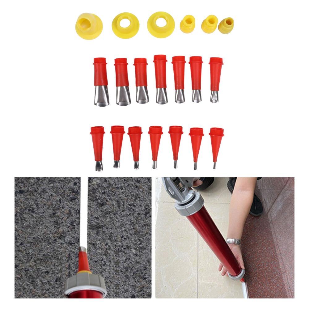 20PCS Stainless Steel Caulk Finisher Kit Reusable Caulking Tool Kit  for Sealant Application