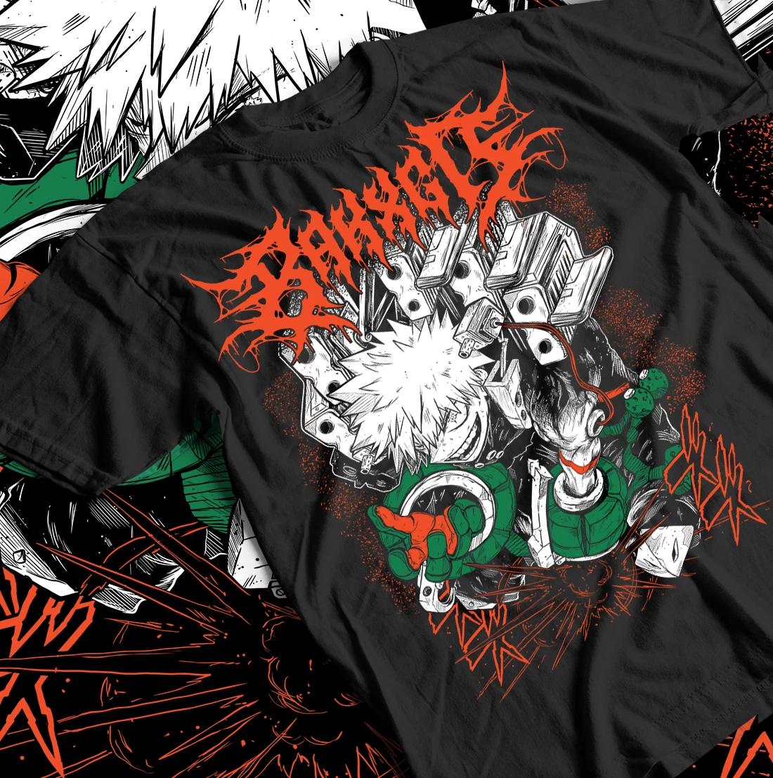 Bakugo Katsuki My Hero Academia T-Shirt | Anime Manga Tee 4XL