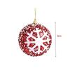 New Creative Christmas Ball Pendant Foam Bubble Xmas Tree Charm 8cm Reusable Bubble Balls Merry Christmas