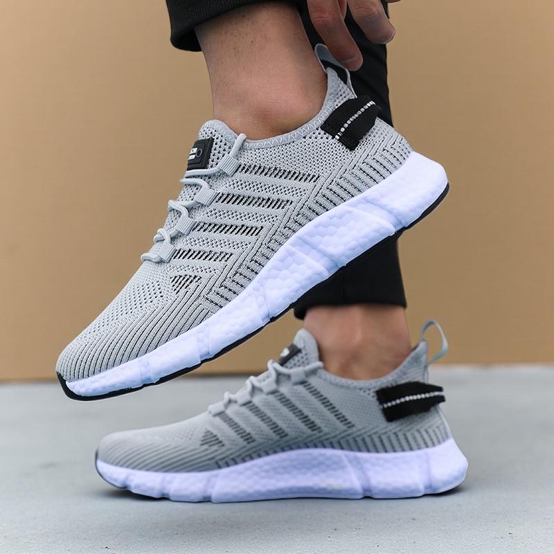 

Shoes for Men High Quality Male Sneakers Breathable Outdoor Sports Shoes for Men Comfortable Athletic Training Footwear 38