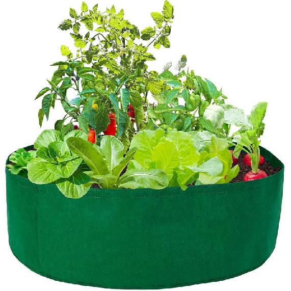 

Тканевая садовая грядка, 100 галлонов, мешок для выращивания, посадочные контейнеры, тканевый мешок для выращивания растений, для растений, цветов, овощей 15 Gallon