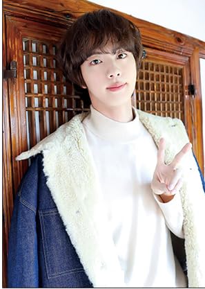 JIN Goods Poster 12 Pieces + Sticker Set (BTS 12 Poster + 1 Sticker Set (JIN_2)