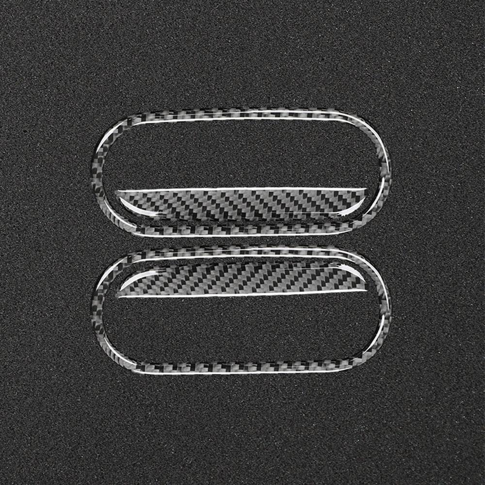 Carbon Fiber Car Interior Door Handle Cover Trim Set For Mazda MX-5 NC 2009-2015