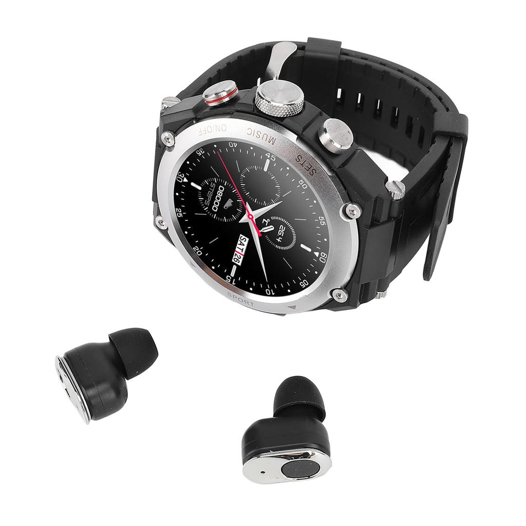 2 in 1 with Earbuds Multi Function Call Music Player Sports Watch for 7.0 and