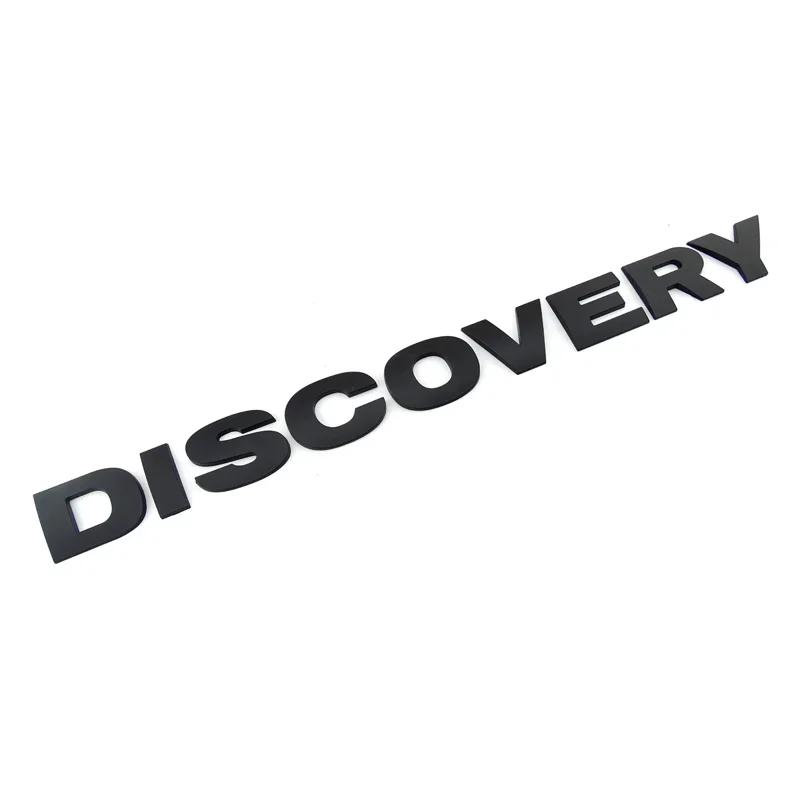 3D ABS Letters Logo Car Front Hood Badge Bonnet Sticker Land Rover Discovery Sports Emblem Discovery 4 3 5 2 TD5 Accessories