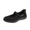 Skechers On-The-Go Fabric Mary Jane Fashionable Versatile Trendy Comfortable Platform Mary Jane Shoes Women Shoes Black 138497-BBK