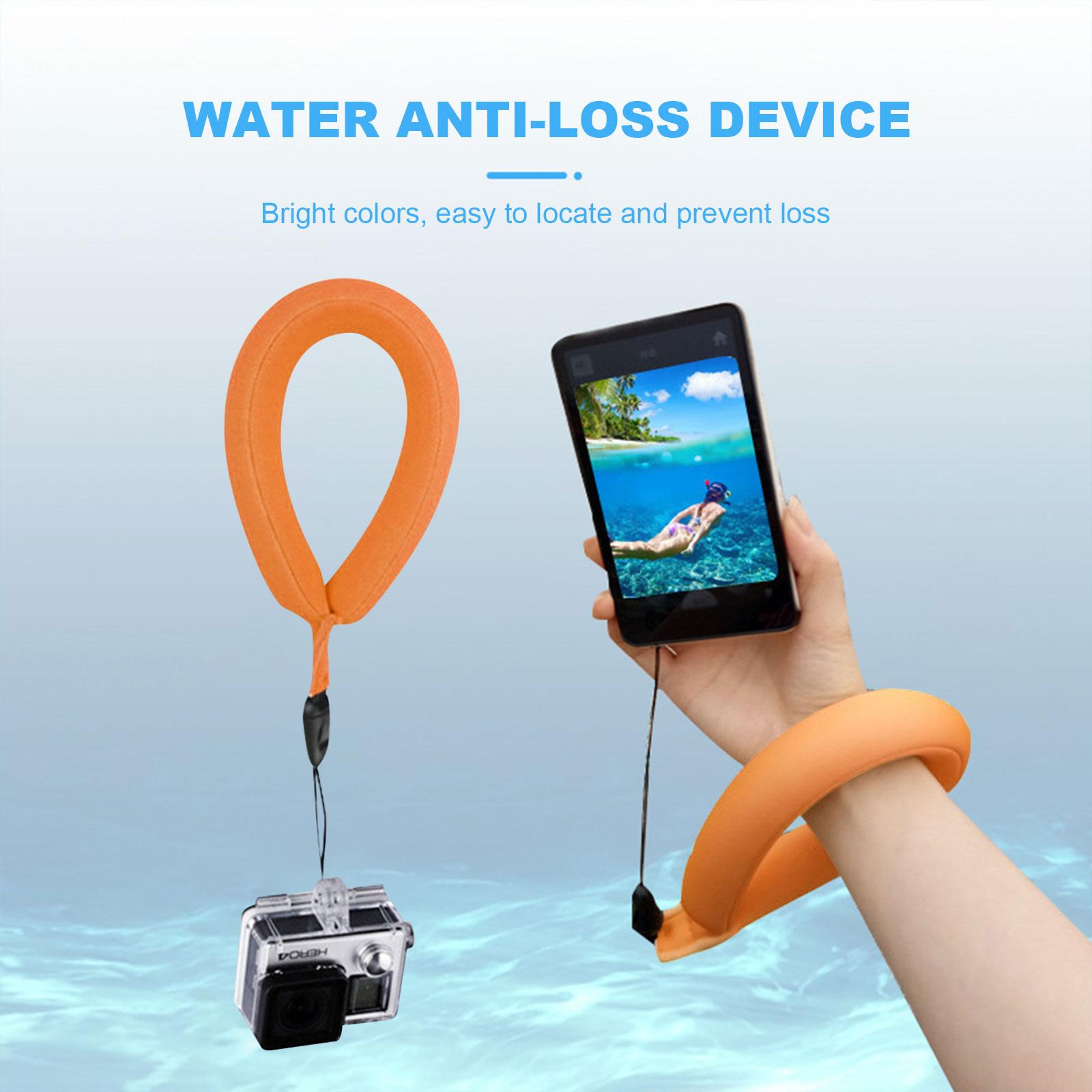 

Camera Buoyancy Wrist Strap Waterproof Float Belt for Camera Phone (Orange)