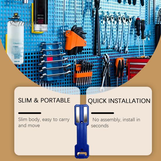 Slim Vertical Spray Can Holder Magnetic Aerosol Garage Wall Mounted Organizer Holds Various Metal Bottles And Cans to Prevent Slipping Shaking