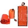 Portable Waterproof Emergency Survival Sleeping Bag Outdoor Camping Gear Thermal Sack First Aid Rescue Kit Mylar Blanket