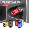 New Car Tire Valve Stems Cap Sports Style Tire Valve Cap For Ford Ranger Focus Kuga Mustang S-MAX Transit Mondeo Fusion Fiest