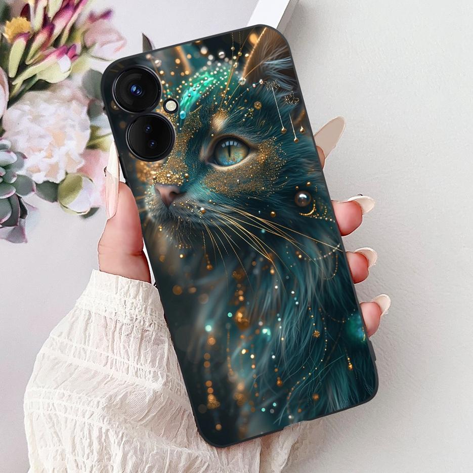 For Tecno Spark 9 Pro Case Spark9 Pro KH7n New Luxury Painted Cover Soft Silicone Phone Case For Tecno Spark 9T Spark9T KH6 Bags
