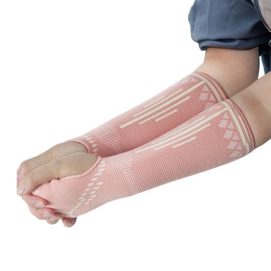 1 Pair Sports Wristband Stretchy Breathable Sweat Absorbing Wrist Compression Sleeve Men Women Volleyball Basketball Tennis Knitted Wrist Brace