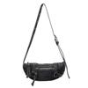 Τσάντα Crossbody από Τζιν, Απλή Τσάντα με Κέρατο, Ρετρό Πλυμένη Φθαρμένη Τσάντα