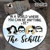 Schitt'S Creek Round Area Rug Carpet Rug For Living Room Bedroom Sofa Playroom Decor Nonslip Floor Mat