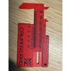 Vernier Caliper Card Keychain 3D Printing Measuring Tool Ruler