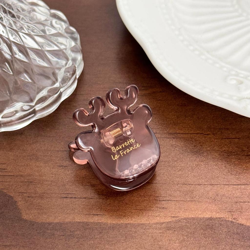 Stylish Acetate Hair Claw Clip Featuring Lovely Mini Deer Design For Females