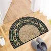 Colorful 3D Pattern Absorbent Door Mat with Non-Slip Design for Indoor and Outdoor Use