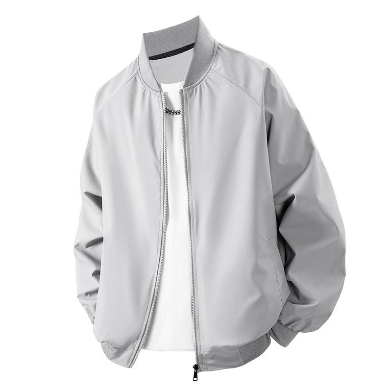 Autumn and Winter Baseball Jacket Men's Casual Trendy Top Fashion Trendy Coat Men's Casual Loose