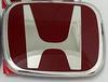 1Pcs For Honda Car Hood Grill Rear Trunk Fit City Accord Fit VEZEL HRV Odyssey H Emblem Badge Steering Wheel Logo Accessories T6