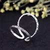 Sterling Silver Arthritis Ring – Open Band Splint for Thumb and Finger Support, Relieves Pain, Swelling, and Stiff Joints