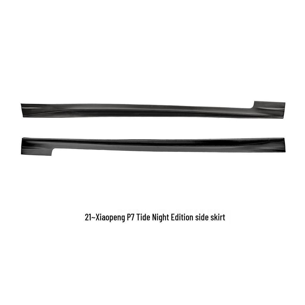 XPENG P7 YOFER Kit: Front Lip, Side Skirts, Rear Lip, Spoiler, Carbon Fiber Tail Wing, Eyebrows.
