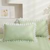 Princess Wind Bed Skirt Ice Bean Cool Mat 3-piece Set Washable Cool Silk Mat Bed Skirt Cool Mat