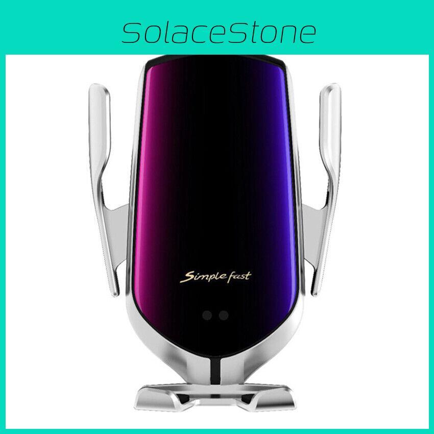 Direktverkauf ab Werk R2s Intelligente Infrarot-Induktion Auto Kabellose Lade-Handyhalterung Magnetische Adsorption Kabelloses Ladegerät Zeichen)