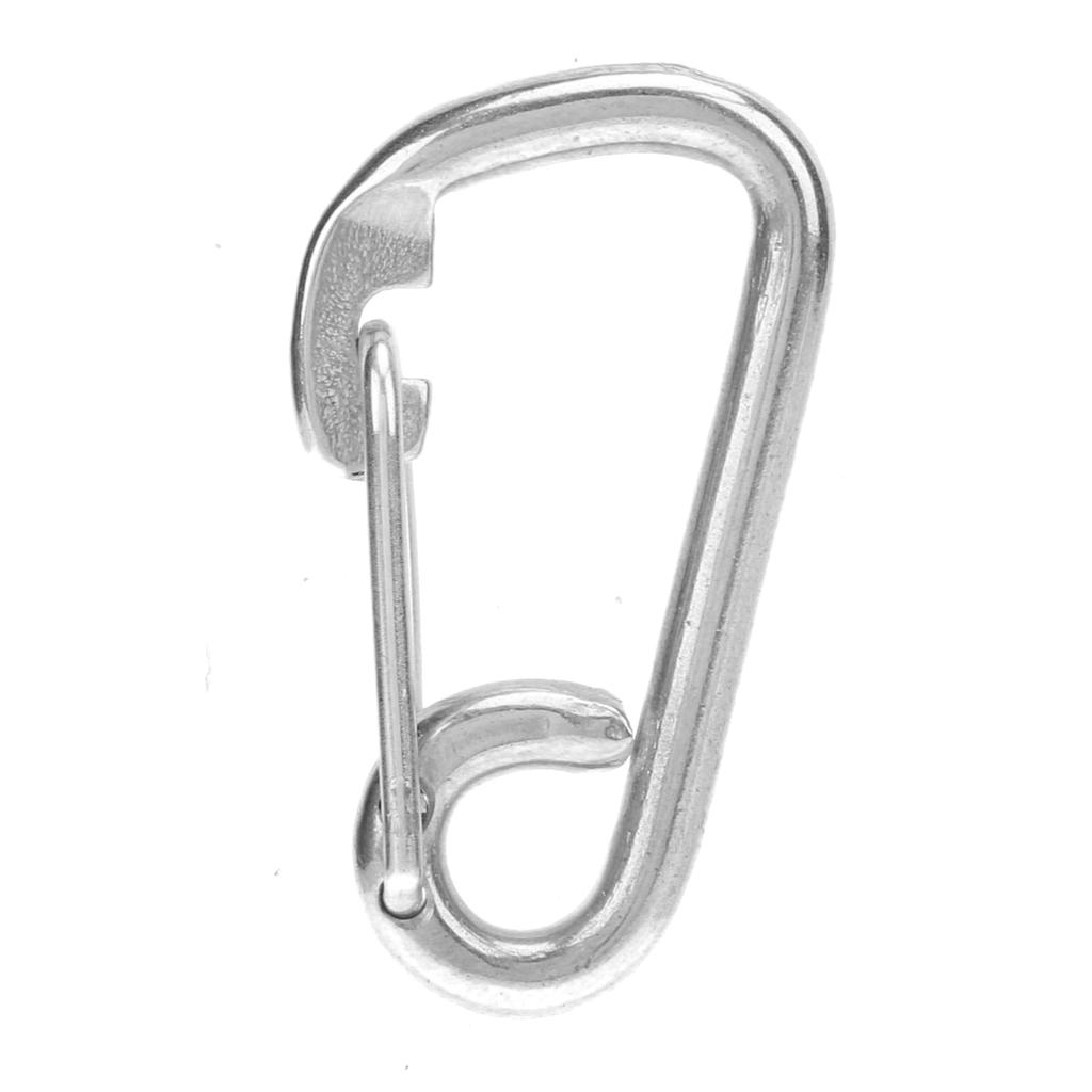 Safety Hook Stainless Steel Forging Simple AntiRust AntiCorrosion Strong Spring Snap