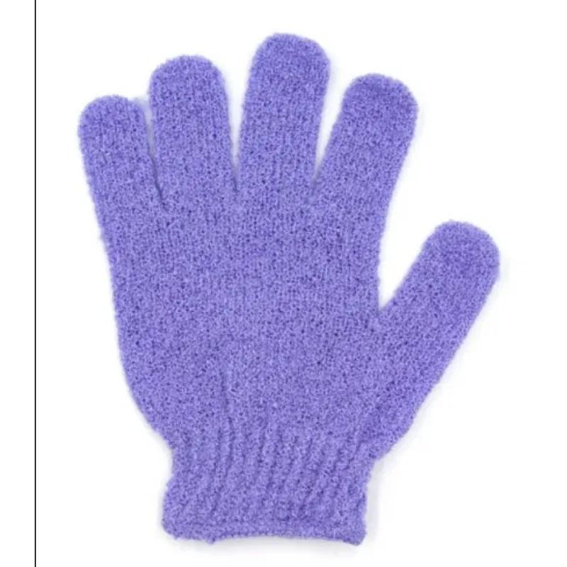 

2Pcs Exfoliating Bath Mitt Gloves with Shower Scrub Resistance Body Massage Sponge for Moisturizing And Skin Peeling