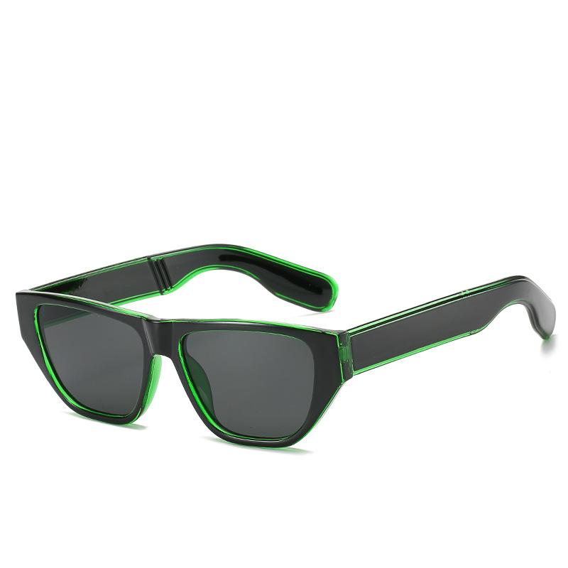 JYL Sunglasses Small Frame Cross Border Uv Protection Round Square Use 8117 A-18308