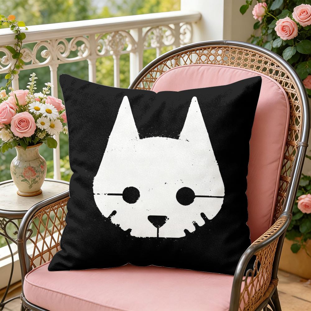 Game SStray Cushion Cover Soft Plush Throw Pillow Cover  DoubleSided Decorative Cushion Case  Sofa Bedroom Home Decor