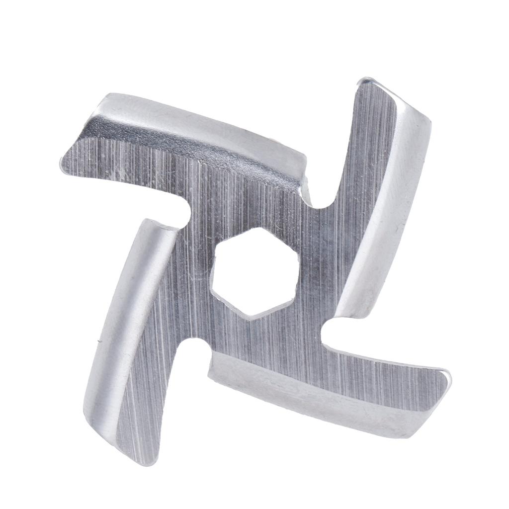 Electric Mincer Blade Stainless Steel Cross Grinding Plate Replacement Accessories