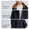 ASK JUNIOR Boys' Autumn Lapel Windbreaker