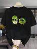 Unisex Funny Cabbage Cat Meme Graphic T‑Shirt Animal Vegetable Print Short Sleeve Tee Casual Streetwear Men Women Novelty Gift