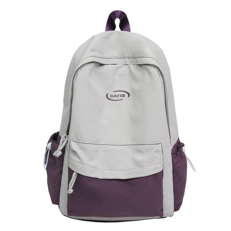 Schoolbag Niche Japanese Outdoor Light Backpack Female High School Student College Student Versatile School Bag Leisure Hiking Backpack