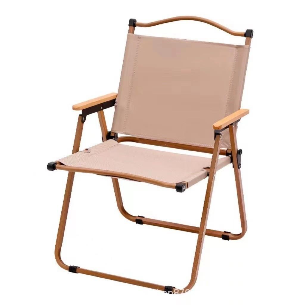 Portable Outdoor Folding Chair Camping Fishing Backrest Chair Lightweight Household Leisure Chair