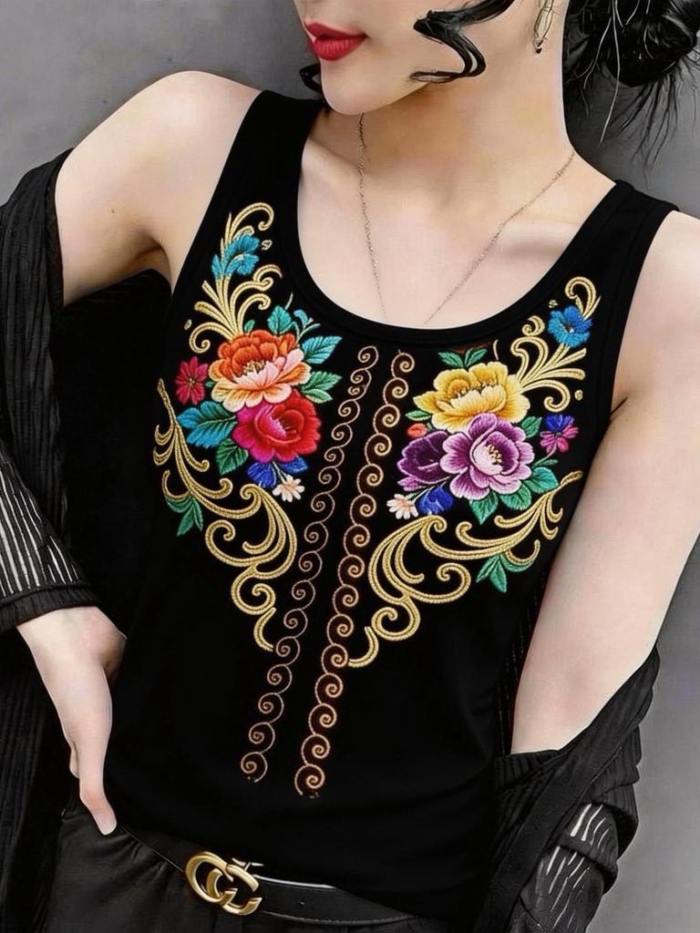 2026 Stylish Printed Summer Slimming Camisole Top for Women