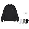 Li Ning Sports Fashion Collection Sweatshirt Fall Men's Black AWDTC69-1