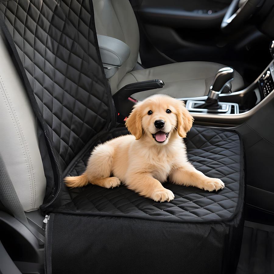 Waterproof Universal Pet Car Seat Cover - Anti-Dirty, Foldable, Four Seasons Mat for Cats & Dogs