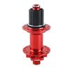32 Hole Mountain Bike Hub 4 Bearing 12x148mm CNC Cutting Process Bike Rear Hub for Replacement Red