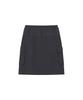 MISEKI SEOUL Layered Pocket Cargo Skirt Charcoal