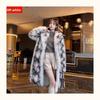 Winter New Fashion Imitation Fox Fur Coat Women's Extended Thickened Loose Environmentally Friendly Fur Coat